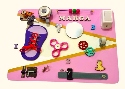 Tablero Didactico Montessori