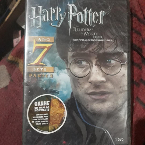 Dvd Harry Potter As Relíquias Da Morte Parte 2 + Brinde