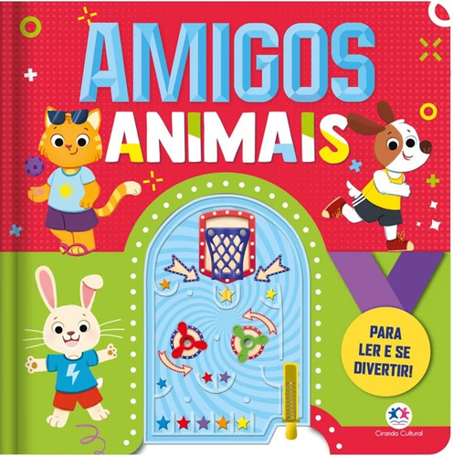 Jogando Com Os Amigos - Amigos Animais, De Igloo Books. Editora Ciranda Cultural, Capa Cartonado Em Português