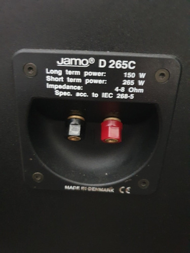Bafles Jamo D265- Dinamarqueses