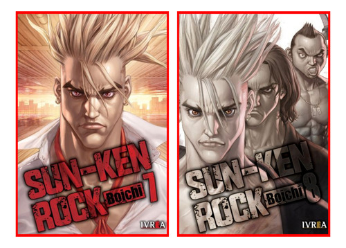 Combo Sun-ken Rock 7 Y 8 - Manga - Ivrea