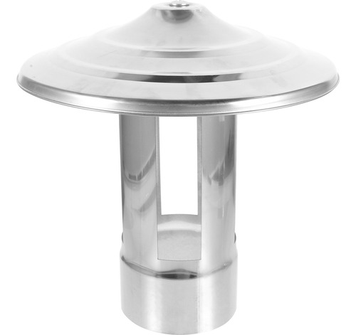 Tapa Protectora De Lluvia Con Tapa De Chimenea De Acero Inox