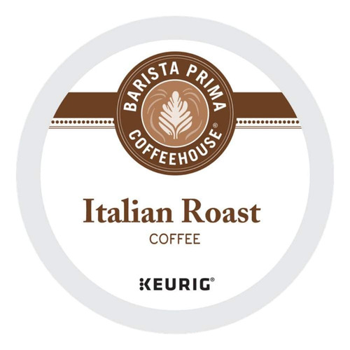 Barista Prima K-cup De Cafe Tostado Oscuro, Tostado Italiano