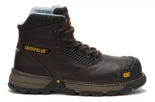 Bota Caterpillar Excavator Superlit Dark Brown Masculino