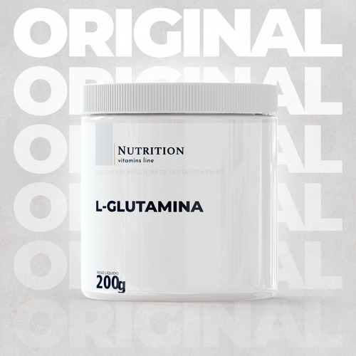 L-glutamina Em Pó 200g Nutrition Labs