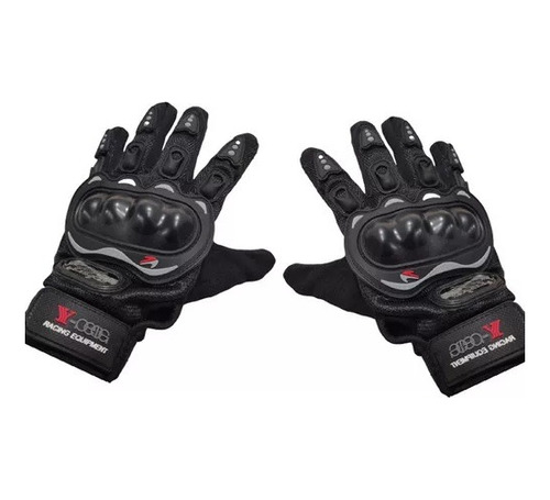 Guantes Completo Moto Proteccion Motorizado Seguridad 