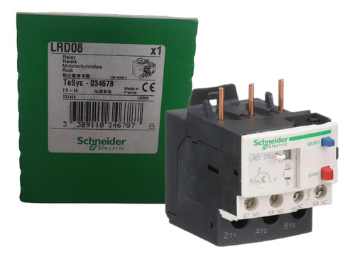 Lrd08 Rele Termico 2,5...4,0a Schneider Electric