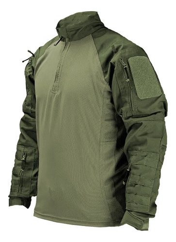 Camisa De Combate Para Hombre Army Multicam, Uniforme Milita