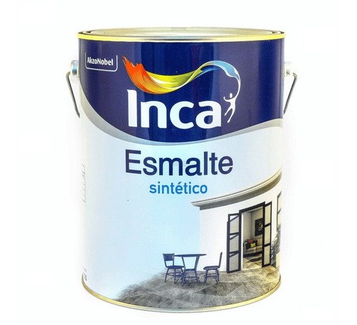 Esmalte Sintético Grafito Inca Lata 1 Litro - Ynter Industri