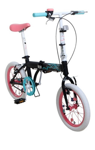 Bicicleta Plegable Bia 7152-t Rodado 16 Original Disney Lh