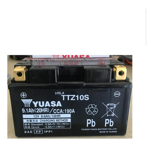 Imagen 1 de 7 de Bateria Gel Yuasa Ytz10s Para Motos