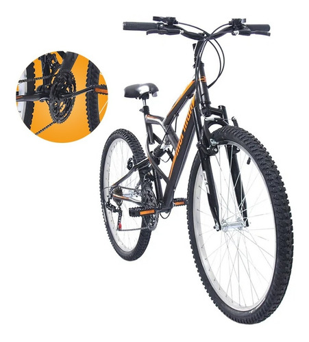 Bicicleta Fullsion Eco Quadro 19 Aro 26 Mormaii