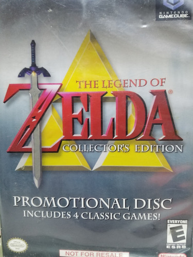 The Legend Of Zelda Collector's Para Gamecube Sin Manual