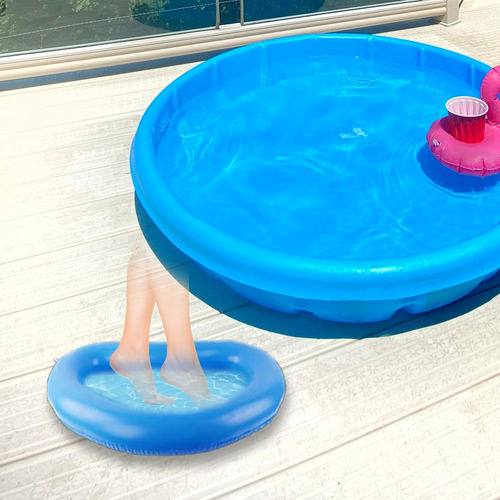 Nuevo Lavapiés Inflable Azul For Remojo De Pies