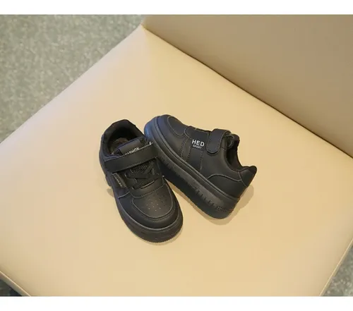 Zapatos Antideslizantes For Niños De Color Puro De Moda