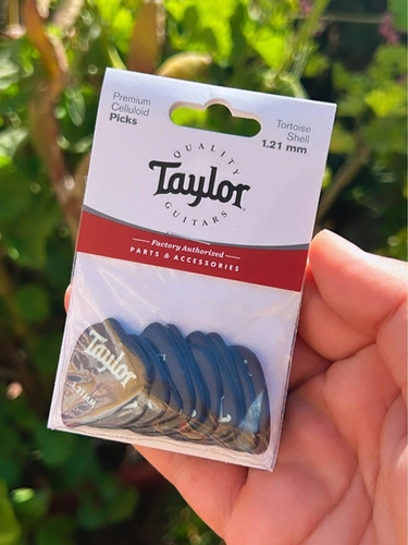 Uñetas De Guitarra Taylor 1.21 Mm Unicas En Chile Pack De 12