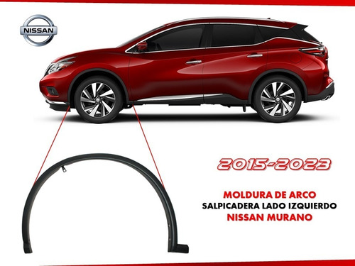 Moldura De Arco Salp Lado Izquierdo Nissan Murano 2015-2023