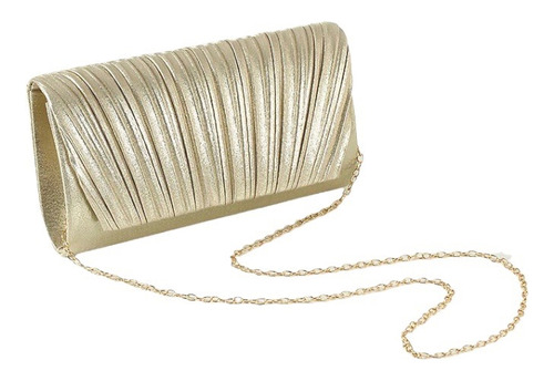 Bolso De Mano Clutch Para Fiesta De Noche Brillosa Elegante