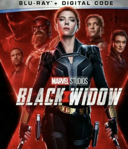 Blu Ray Black Widow Marvel Dc Disney Original Estreno