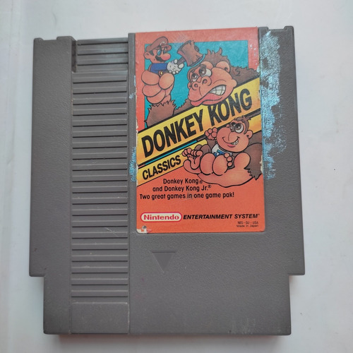 Donkey Kong Classics Nintendo Nes 