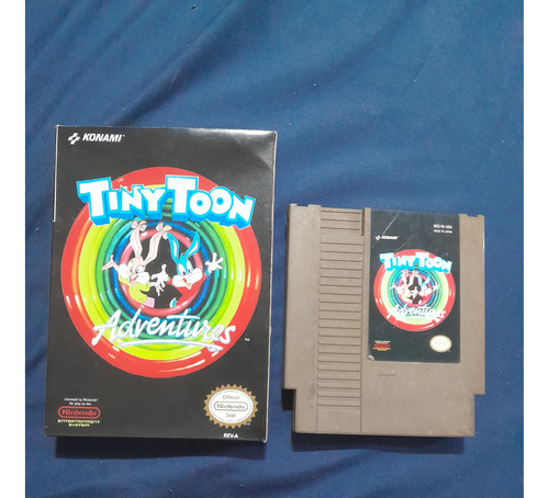 Tiny Toons Adventure Original Nintendo Nes,en Caja Repro