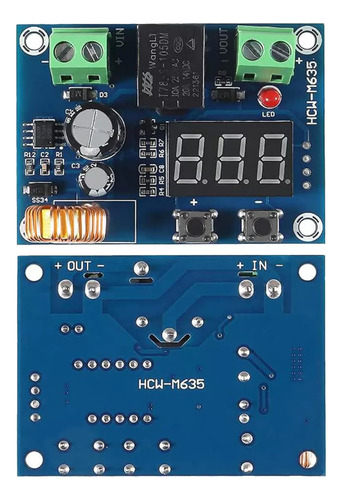 Xh-m609 Módulo De Desconexión Digital De Bajo Voltaje 12-36v