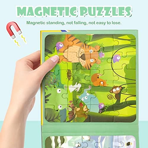 Rompecabezas Magnéticos Para Niños De 3, 4, 5 Y 6 Años, Romp