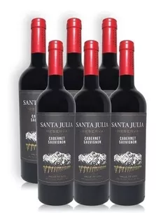 Vino Santa Julia Reserva Cabernet Sauvignon 750 Ml Caja X 6