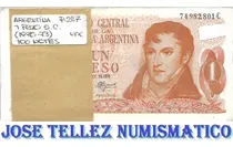 Comprar Fajo 100 Billetes $ 1 Ley 18.188 Sin Circular Palermo