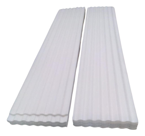 Telha Translucida Pp 1.22 X 0,50 Kit 40 Telhas