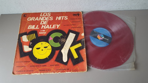 Disco Acetato Los Grandes Hits De Bill Haley Y Sus Cometass