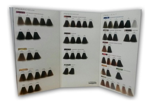 Tinturas L´Oréal Diarichesse Promo Por 12 Recipientes + Carta de Tonalidade A Escolha