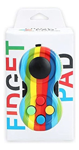 Brinquedos Mao & Mao Fidget Pad com 8 funções, Fidget reduzido