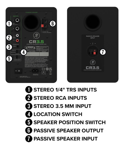 Monitores De Estudio Mackie Cr4.5bt Con Bluetooth De 4,5 Pul