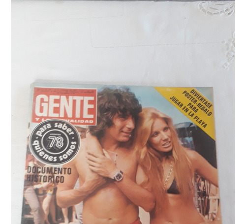 Revista Gente Nº 395 15/2/1973 Susana Gimenes Poster Juego