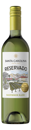 Vino Blanco Suavignon Blanc Santa Carolina Reservado 750ml