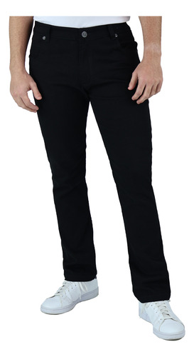 Pantalón De Gabardina Algodón Corte Slim Fit Para Caballero