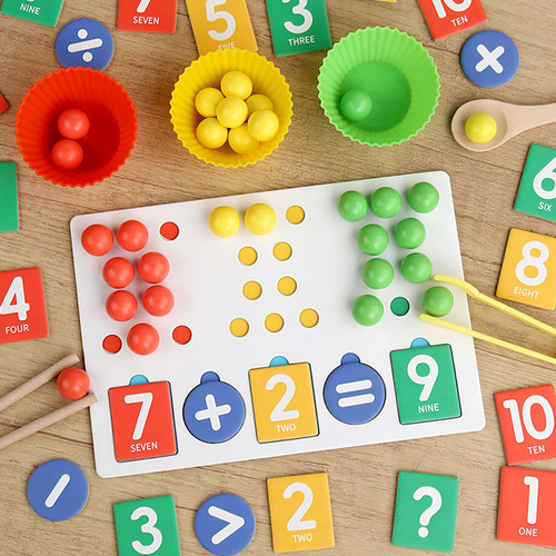 Juguete De Clasificación De Colores Del Arcoíris, Juego De