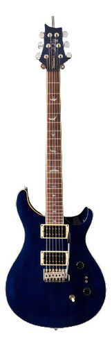 Guitarra Eléctrica Prs Se 24-08 Standard Rwn Prm Color Transparent blue