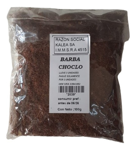 Barba De Choclo 100g Lleve 3 Pague Solo 2 Unidades 