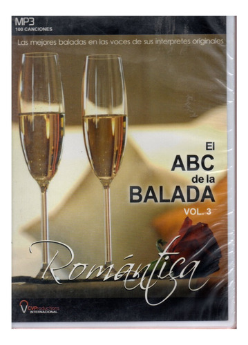 Cd-mp3 Balada Romantica Vol 3-fausto-al Bano-nino-sandro-jul