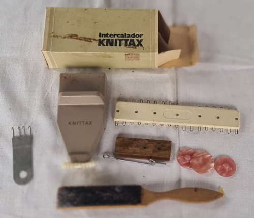 Maquina Tejer Knittax Con Muchas Cosas!!! (Usado)
