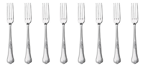 Kit 8 Garfos De Sobremesa Hercules Classique Inox 493-005p