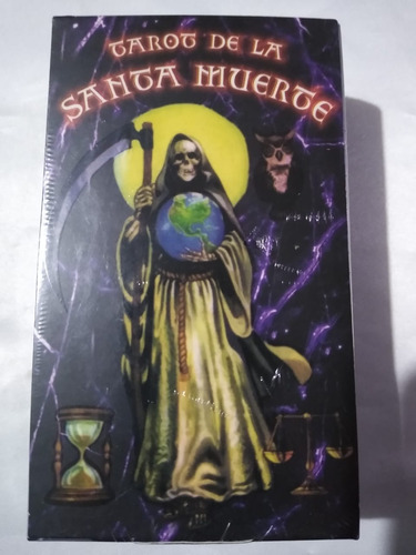 Tarot De La Santa Muerte 80 Cartas Original+1rosa De Jerico