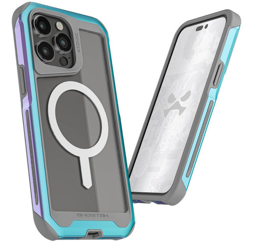 Funda Ghostek Atomic Aluminio Prismatic Para iPhone Mlf Color Trans PRISMATIC iPhone 14 Pro