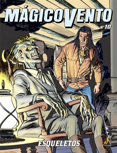 Mágico Vento Volume 10: Esqueletos, De Manfredi, Gianfranco. Editora Mythos, Capa Mole Em Português