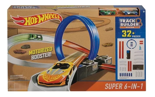 Pista Hot Wheels Track Builder Básico - RioMar Kennedy Online