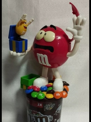 Dispenser M&m. Impecable!! Rojo