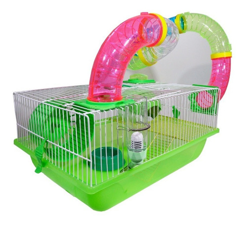 Gaiola Para Hamster, Ratos - Mouse Plus Tubos Divertidos