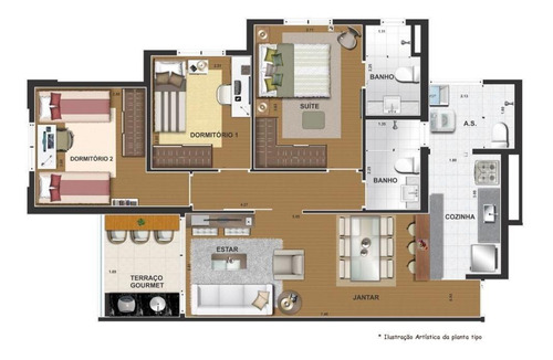 Imagem 24 de 25 de Apartamento À Venda, 77 M² Por R$ 730.000,00 - Alto Da Mooca - São Paulo/sp - Ap4556